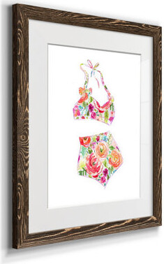 Bay Isle Home Petite Botanical II - Picture Frame Painting Print on Paper