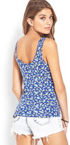 Thumbnail for your product : Forever 21 femme floral knit tank
