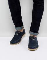 Thumbnail for your product : ASOS Desert Shoes In Navy Suede