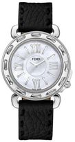 Thumbnail for your product : Fendi Selleria Mother-Of-Pearl & Stainless Steel Watch Head