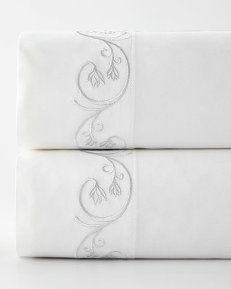 SFERRA Cassy Pima Cotton Sheet Set, Twin