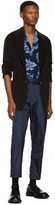 Thumbnail for your product : Prada Navy Elastic Waist Trousers
