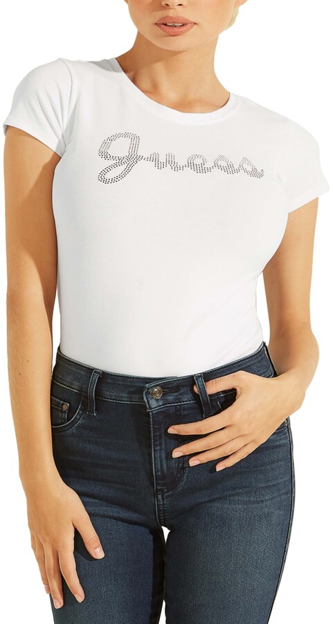 guess script t shirt