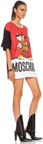 Thumbnail for your product : Moschino Fantasy Print Mr. Funtastik Cotton Tee in Red