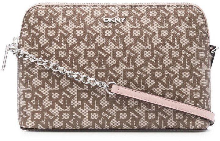 dkny monogram handbag