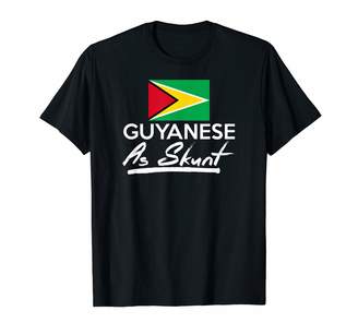 Guyanese As Skunt Guyana Cricket T-Shirt