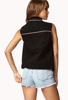 Thumbnail for your product : Forever 21 South Bound Denim Vest