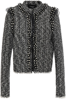 Giambattista Valli Embellished Tweed Jacket