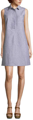 Liz Claiborne Sleeveless Shirt Dress