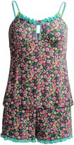 Thumbnail for your product : Betsey Johnson @Model.CurrentBrand.Name Camisole and Shorts Pajamas - Spaghetti Straps (For Women)