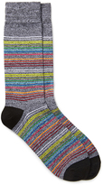Thumbnail for your product : 21men 21 MEN Marled Striped Socks