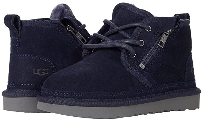 kids navy uggs