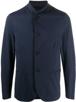 Thumbnail for your product : Harris Wharf London Stand-Up Collar Single-Breasted Blazer