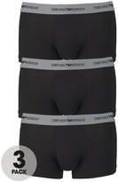 Thumbnail for your product : Emporio Armani 3pk trunks