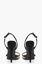 Thumbnail for your product : boohoo Julia Clear Panel Slingback Two Part