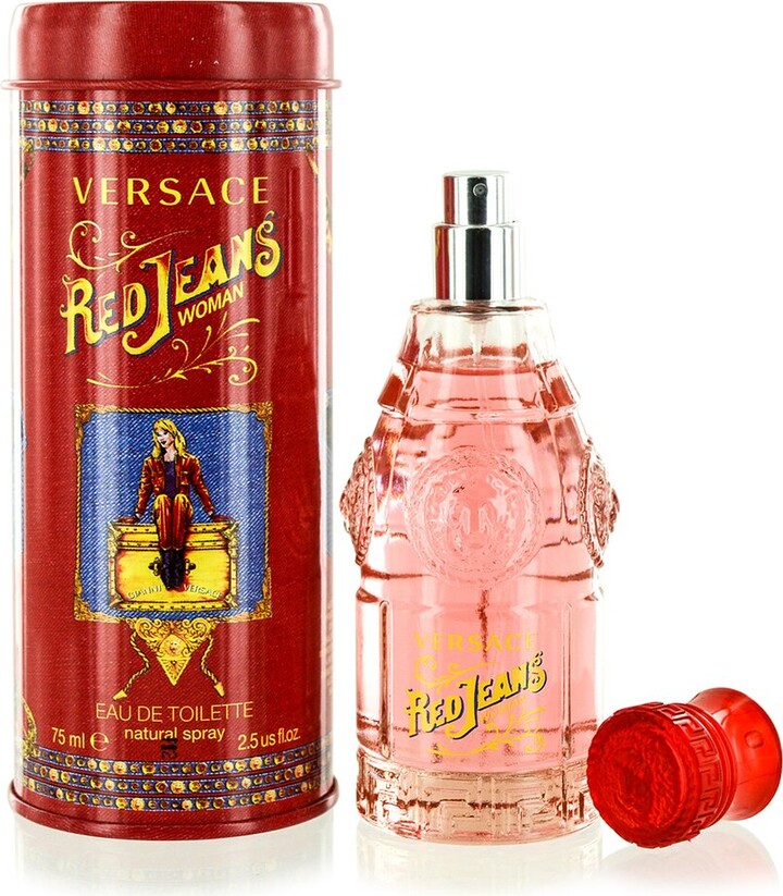 Versace Women's Red Jeans 2.5Oz Edt Spray