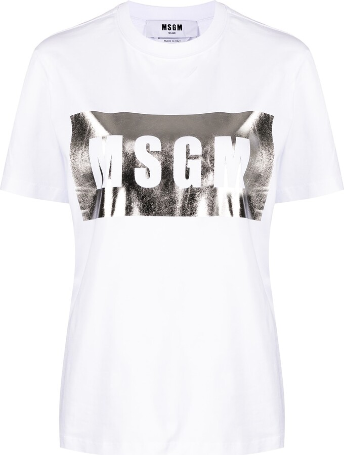 Metallic Print T Shirts | Shop The Largest Collection | ShopStyle