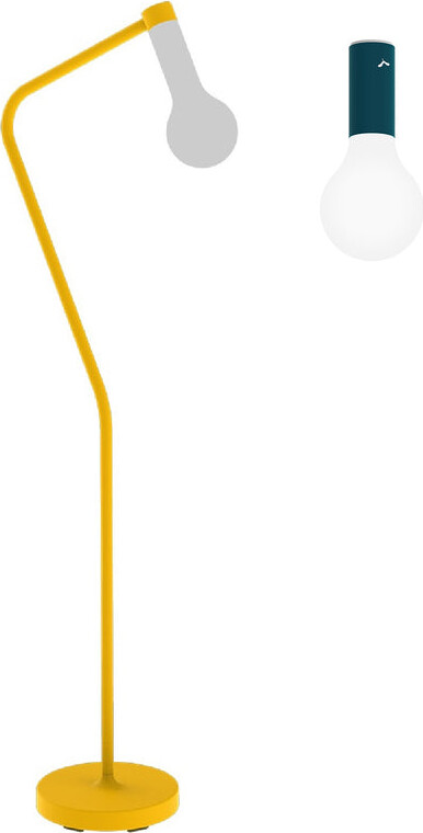 Aplo Upright Stand with Lamp