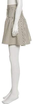 Diane von Furstenberg Mini Stripe Skirt
