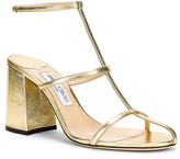 Thumbnail for your product : Jimmy Choo Linley 85 Sandal in Dore | FWRD