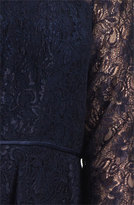 Thumbnail for your product : Adrianna Papell Lace Peplum Dress (Plus)