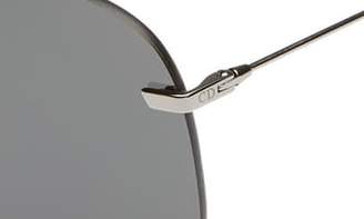 Christian Dior 62mm Mirrored Aviator Sunglasses