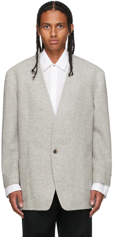 heather grey coat