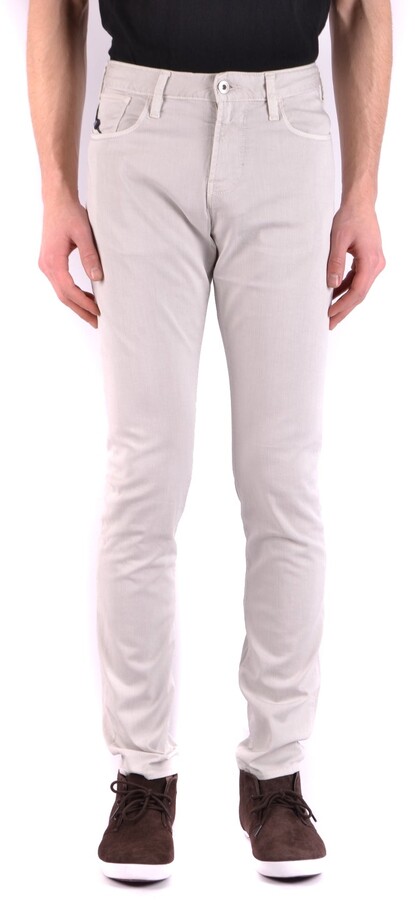 grey armani jeans