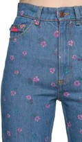 Thumbnail for your product : MARC JACOBS, THE High Waist Printed Denim Straight Jeans
