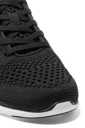 APL Athletic Propulsion Labs Techloom Pro Mesh Sneakers - Black