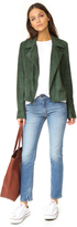 Thumbnail for your product : Cupcakes And Cashmere Darsy Faux Suede Moto Jacket
