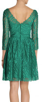 Thumbnail for your product : Issa Cotton-blend lace dress