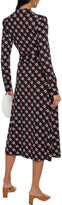 Thumbnail for your product : Diane von Furstenberg Sana Wrap-effect Printed Stretch-jersey Midi Dress