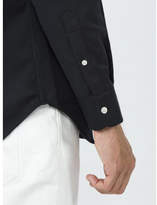 Thumbnail for your product : Ami Alexandre Mattiussi Button Down Shirt With Varsity 'a' Patch - Black - Size CL44