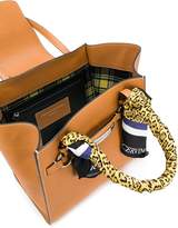 Thumbnail for your product : Ermanno Scervino scarf shopper bag