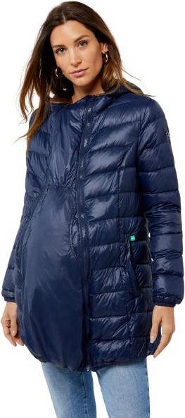 Modern Eternity ModernEternityAshleyDown3in1MaternityJacketNavyXL