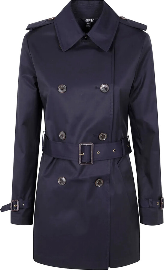 Lauren Ralph Lauren Double-Breasted Trench Coat