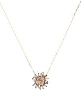Thumbnail for your product : Suzanne Kalan 18K Diamond Pendant Necklace rose 18K Diamond Pendant Necklace