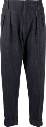 Dondup Pleated Cropped Jeans