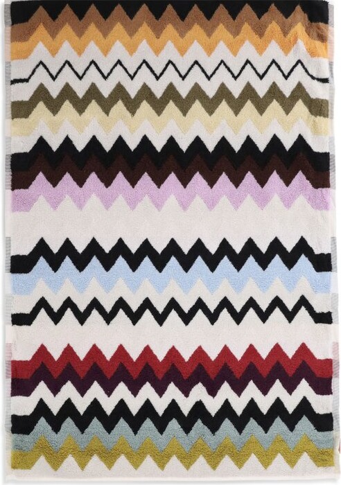 Missoni Home Chevron Patterned Bath Mat