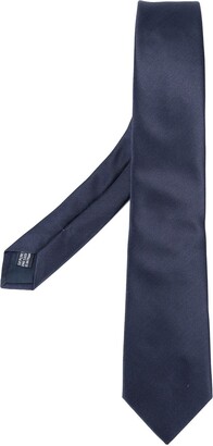 Lanvin Plain Varnished Tie