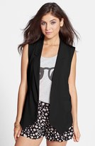 Thumbnail for your product : Frenchi Draped Blazer-Style Vest (Juniors)