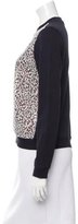 Thumbnail for your product : Carven Lace-Accented Pullover Sweatshirt