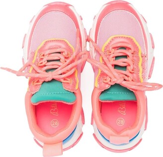Billieblush Panelled Low-Top Sneakers