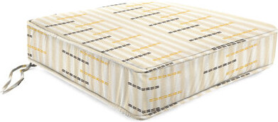 Etta Avenue™ 20\ x 20\ Outdoor Seat Cushion with Ties and Welt