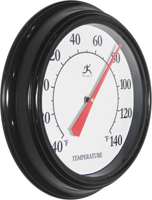 Infinity Instruments Classic Round Plastic Thermometer 12 Inches