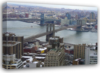 Ebern Designs New York City Brooklyn Bridge