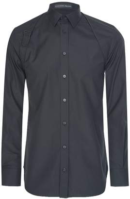 ALEXANDER MCQUEEN Mainline Binding Harness Shirt Black