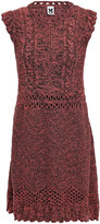 Thumbnail for your product : M Missoni Crochet-knit Mini Dress