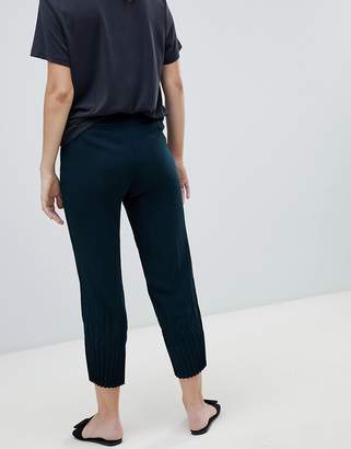 NATIVE YOUTH Peg Trousers With Gathered Hem Detail